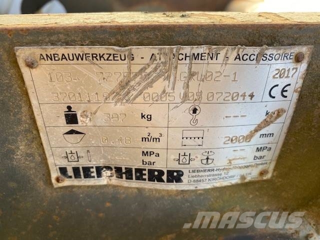 Liebherr (2025) 2.00 m Grabenlöffel / ditch-cleaning-buket Tieflöffel