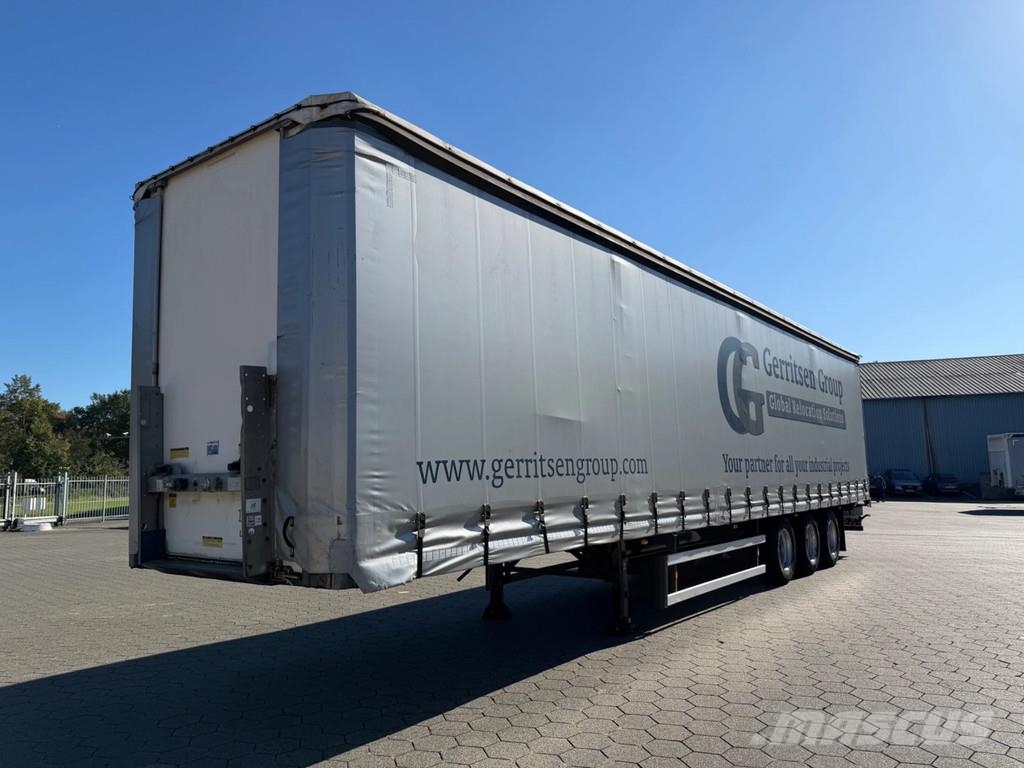 Groenewegen DRO-14-27 DRO-14-27 Tautliner Mega, Edscha Tents puspiekabes