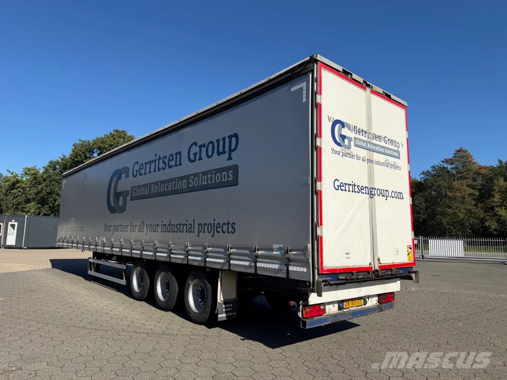 Groenewegen DRO-14-27 DRO-14-27 Tautliner Mega, Edscha Tents puspiekabes