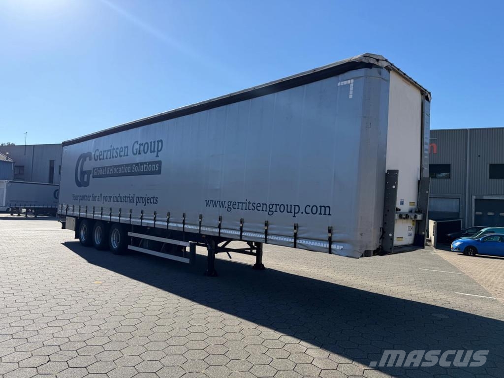 Groenewegen DRO-14-27 DRO-14-27 Tautliner Mega, Edscha Tents puspiekabes