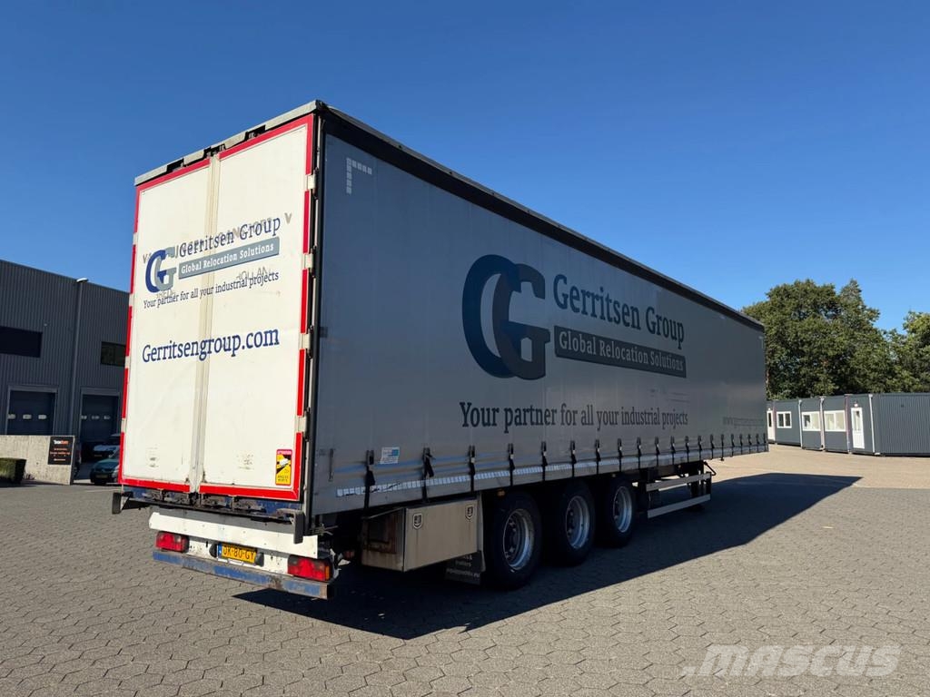 Groenewegen DRO-14-27 DRO-14-27 Tautliner Mega, Edscha Tents puspiekabes