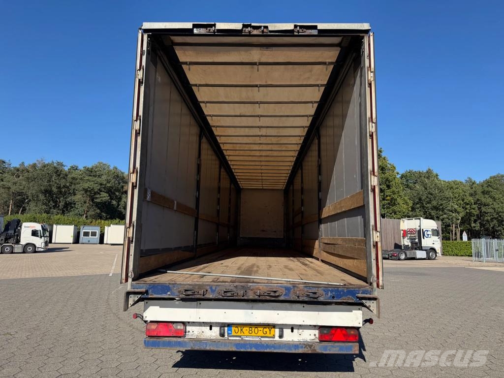 Groenewegen DRO-14-27 DRO-14-27 Tautliner Mega, Edscha Tents puspiekabes
