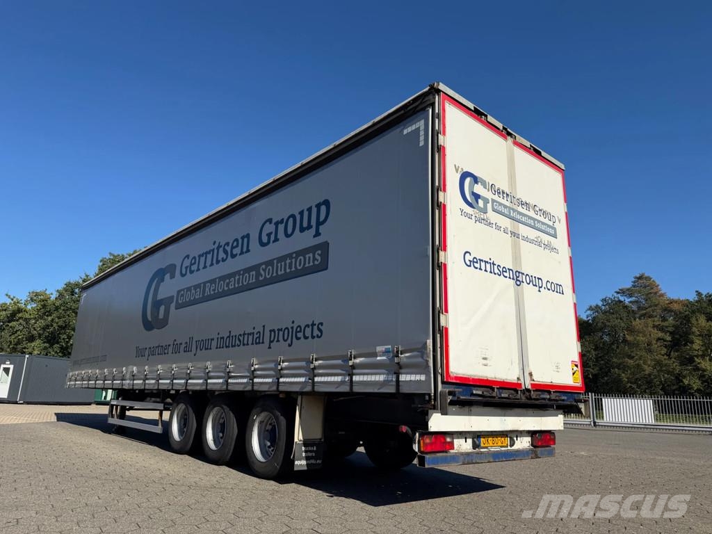 Groenewegen DRO-14-27 DRO-14-27 Tautliner Mega, Edscha Tents puspiekabes