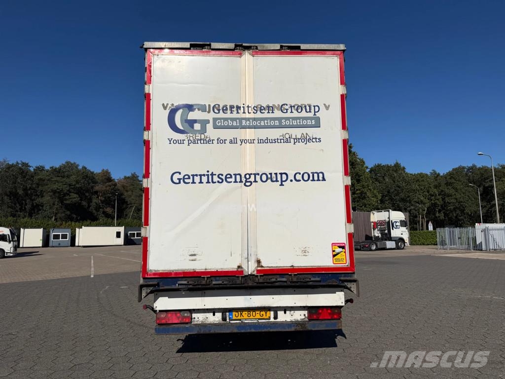Groenewegen DRO-14-27 DRO-14-27 Tautliner Mega, Edscha Tents puspiekabes