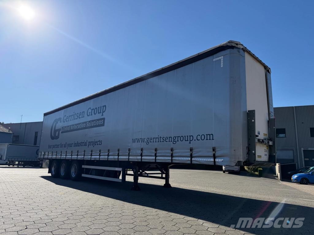Groenewegen DRO-14-27 DRO-14-27 Tautliner Mega, Edscha Tents puspiekabes