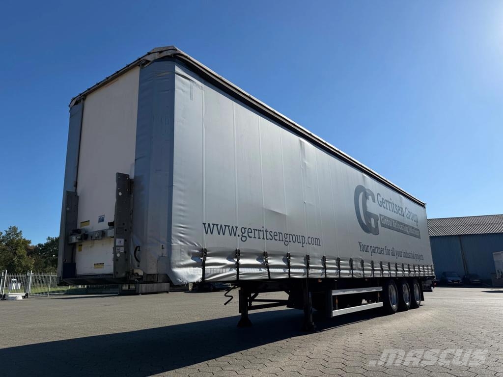 Groenewegen DRO-14-27 DRO-14-27 Tautliner Mega, Edscha Tents puspiekabes