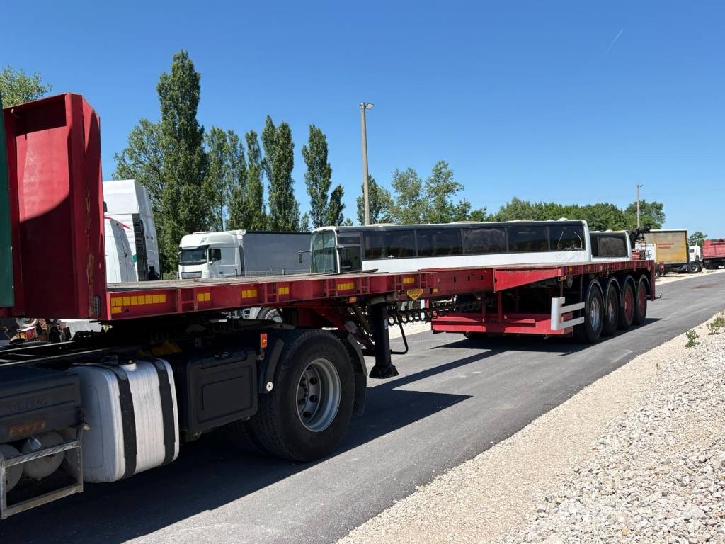 Broshuis félpótkocsi platform Poluprikolice sa otvorenim sandukom