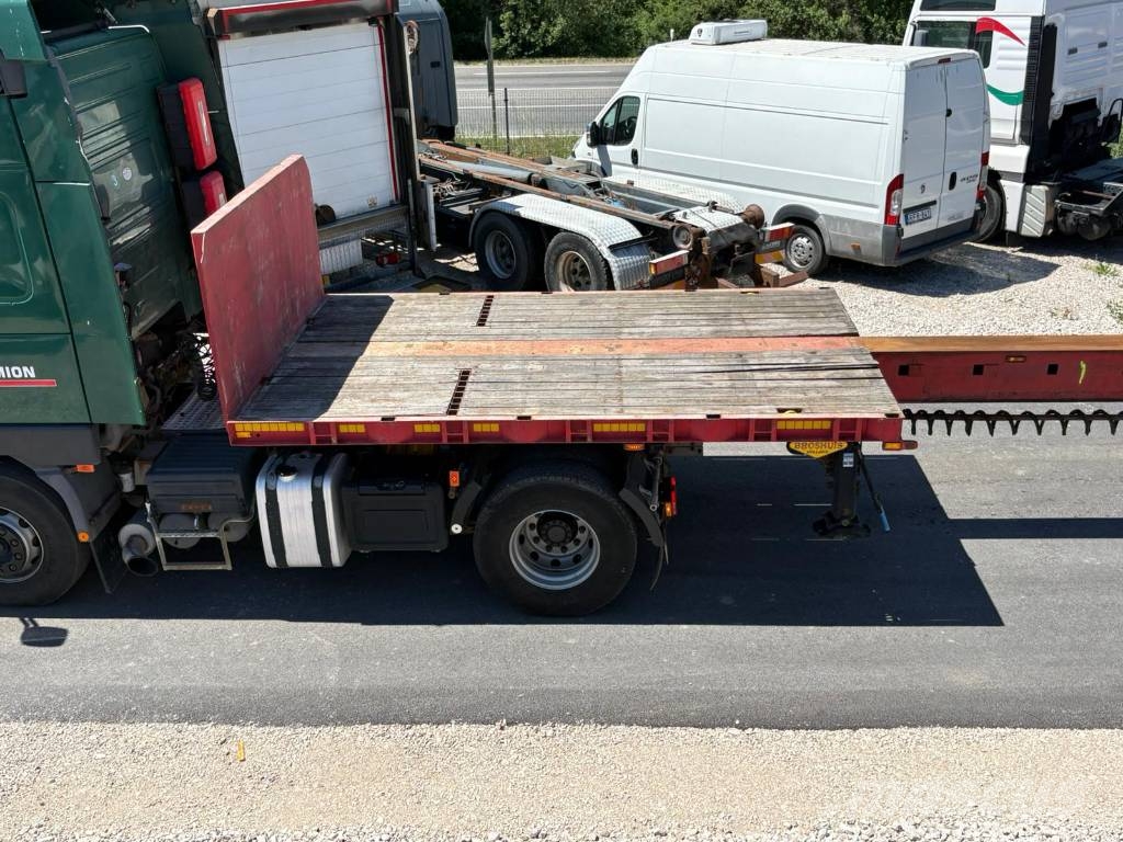 Broshuis félpótkocsi platform Poluprikolice sa otvorenim sandukom