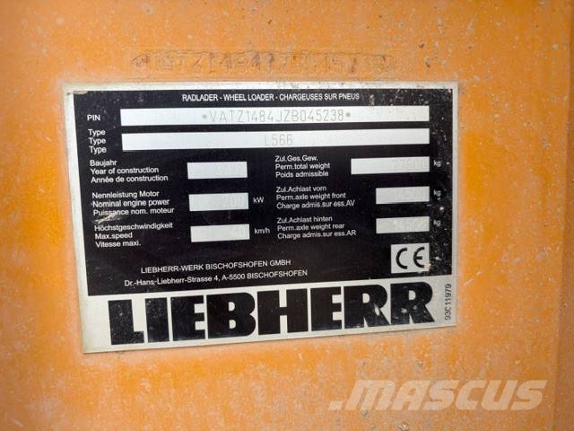 Liebherr L 566 Φορτωτές με λάστιχα (Τροχοφόροι)