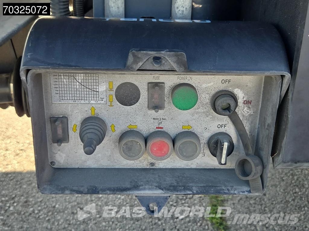 Renault T 480 T 6X2 Retarder Lift Axle Full Air 2t Tailgat Camión con caja abierta