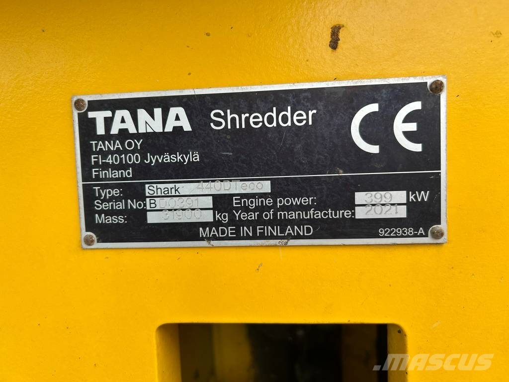 Tana Shark 440 DT Eco Affaldskværn