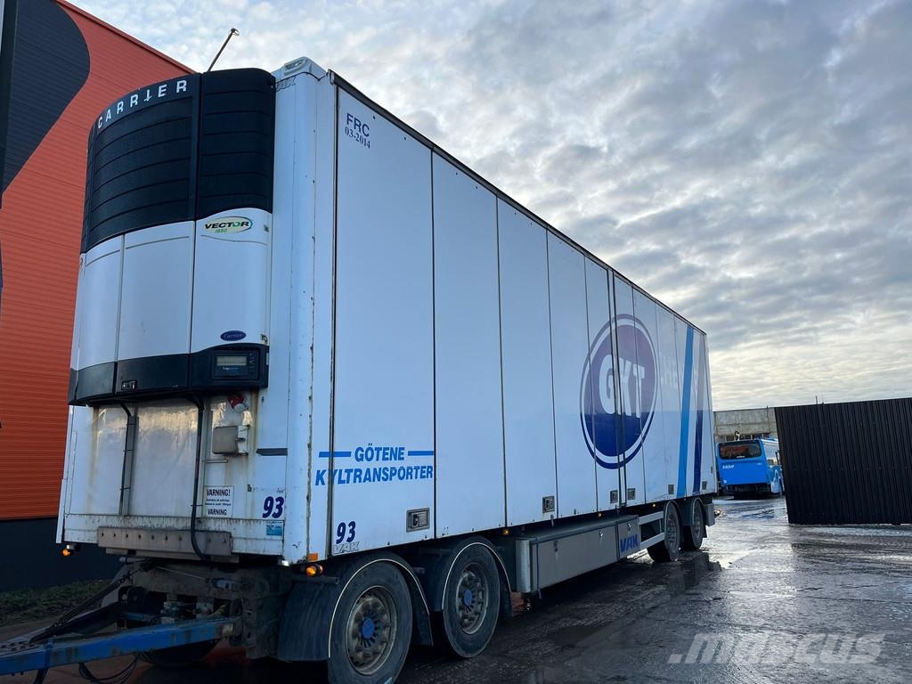 VAK V-4-40 VECTOR 1850 / BOX L=12385 mm Koel-vries trailer