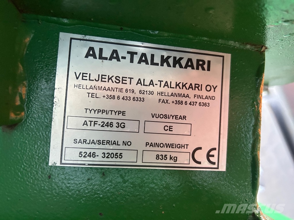 Ala-talkkari ATF 246 3G ruuvilinko Schneefräse