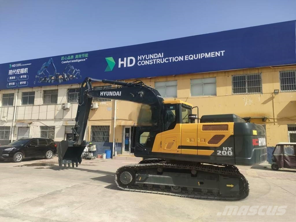 Hyundai HX 200 Excavadoras sobre orugas