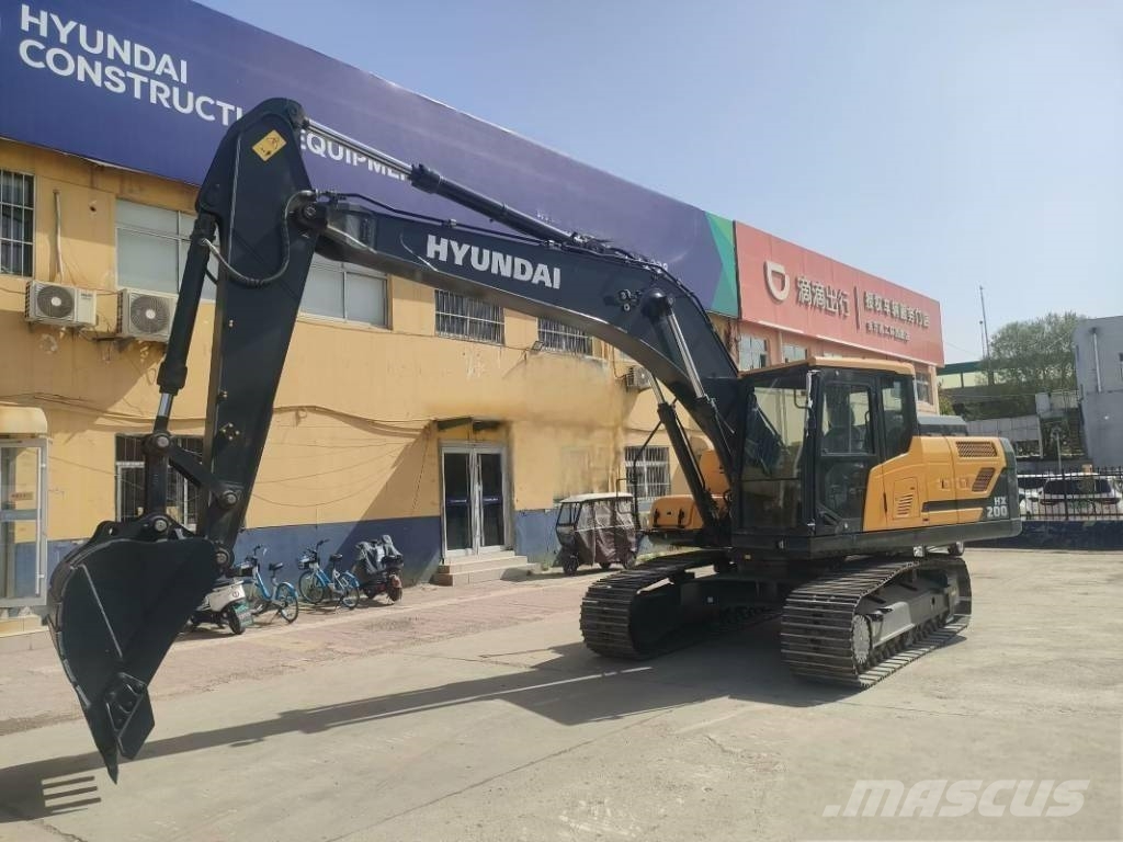 Hyundai HX 200 Excavadoras sobre orugas