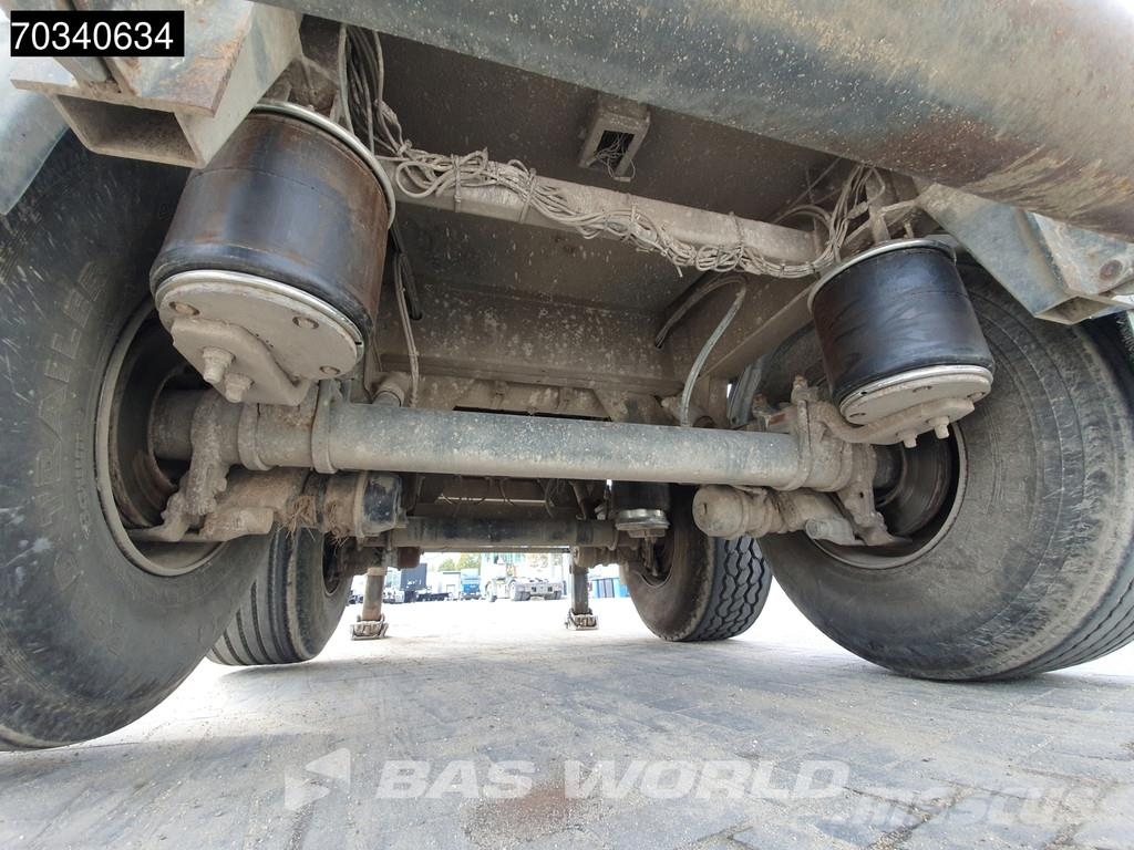 GALTRAILER B2PS Lift Axle Steel SAF Semirimorchi a cassone ribaltabile