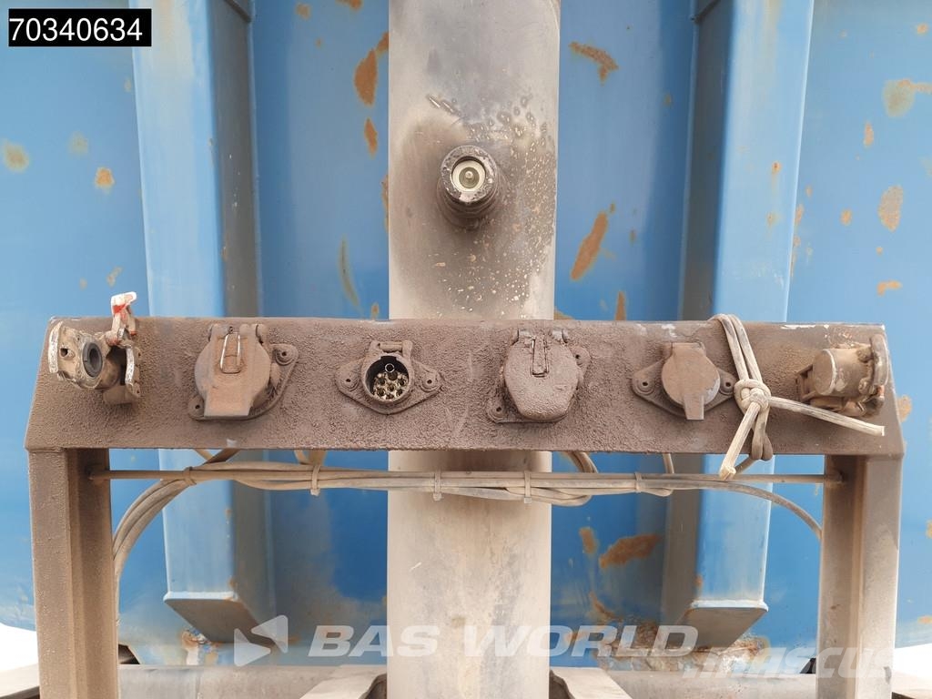 GALTRAILER B2PS Lift Axle Steel SAF Semirimorchi a cassone ribaltabile