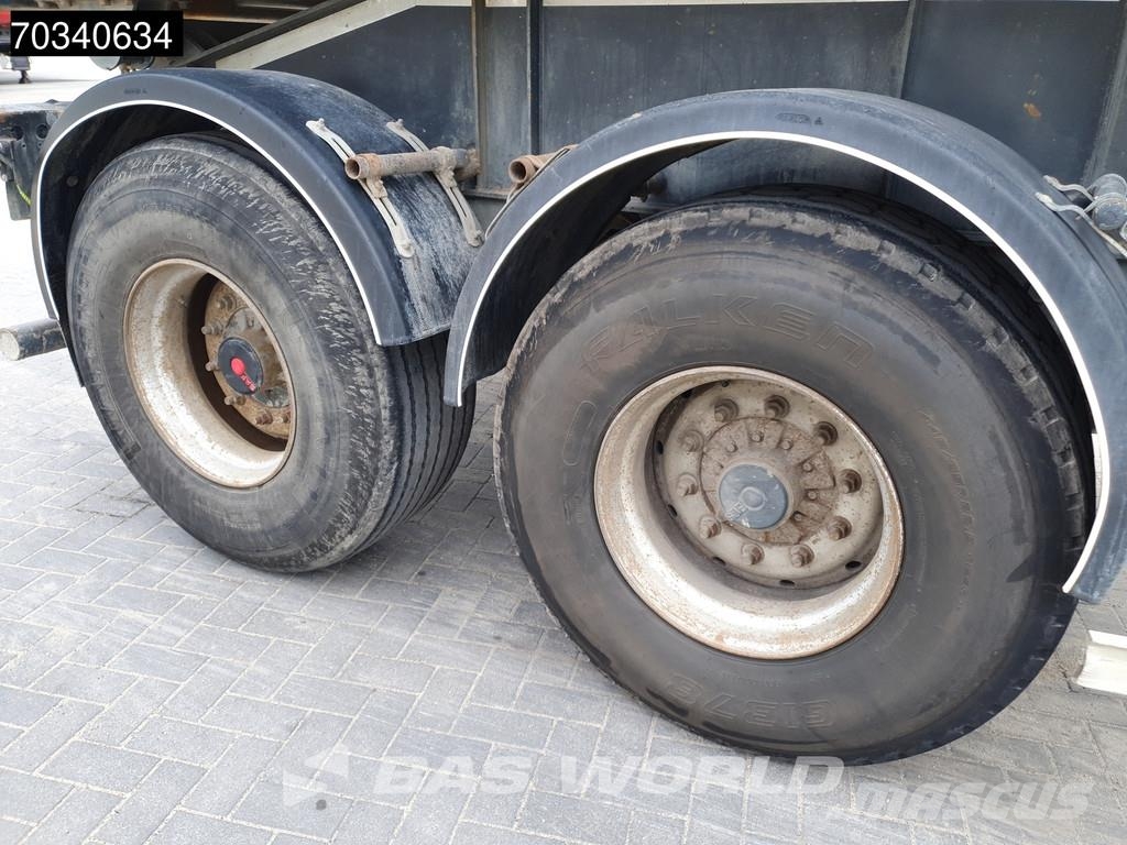 GALTRAILER B2PS Lift Axle Steel SAF Semirimorchi a cassone ribaltabile