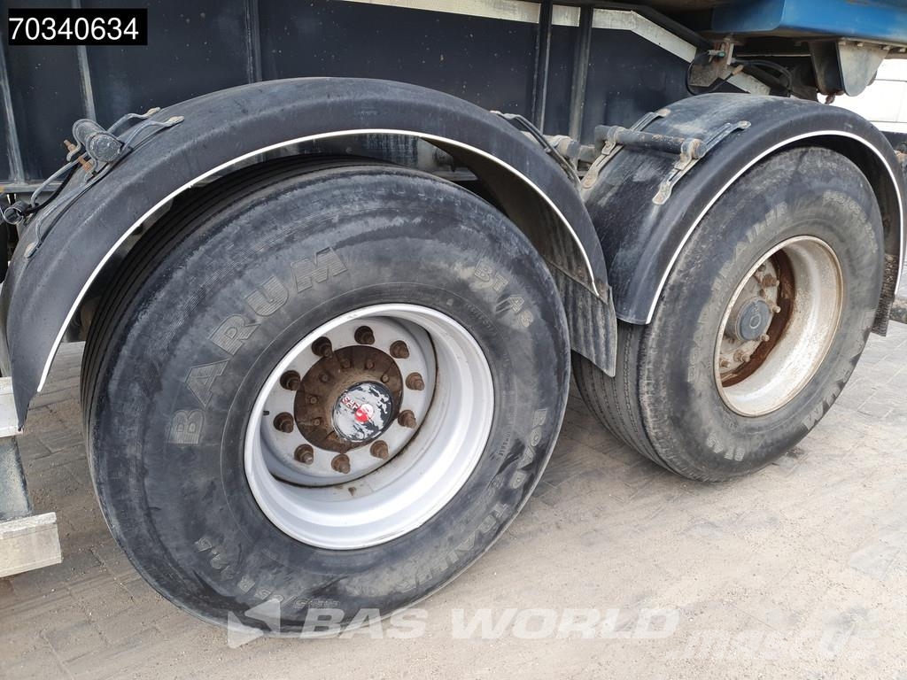 GALTRAILER B2PS Lift Axle Steel SAF Semirimorchi a cassone ribaltabile
