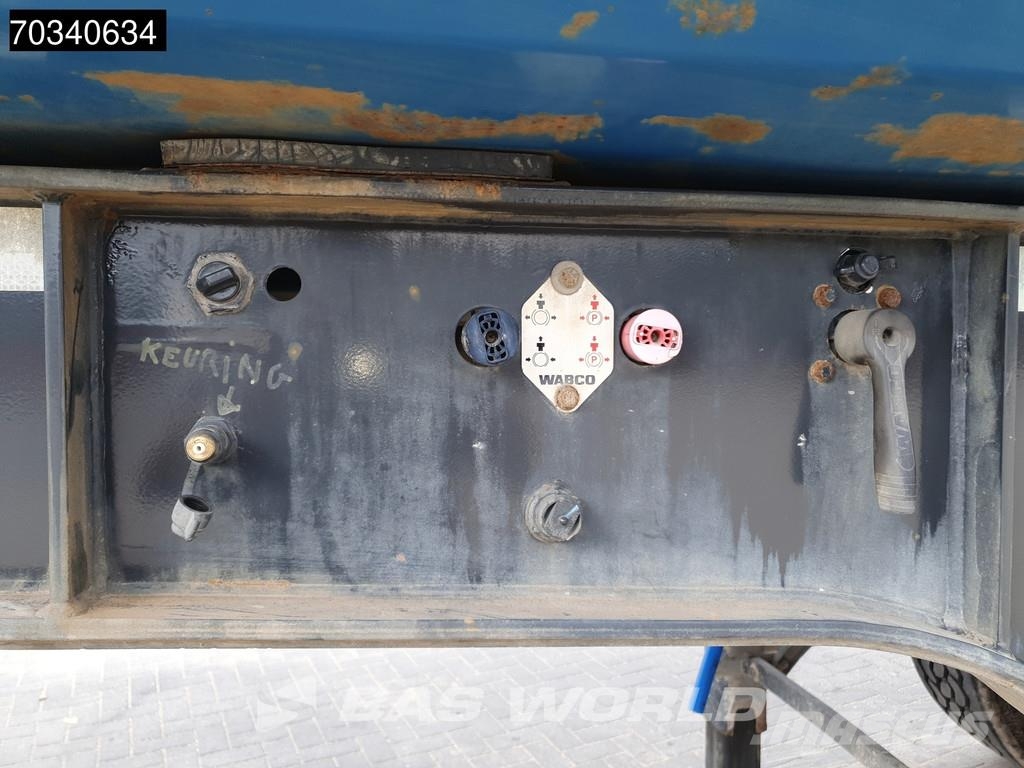 GALTRAILER B2PS Lift Axle Steel SAF Semirimorchi a cassone ribaltabile