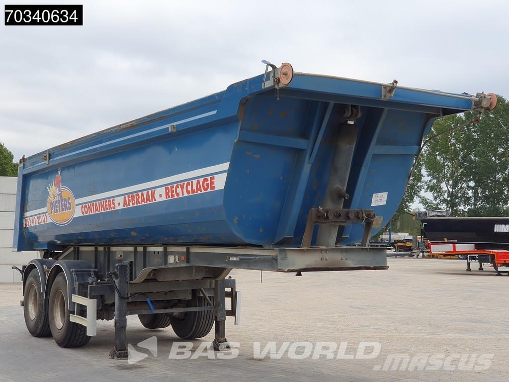 GALTRAILER B2PS Lift Axle Steel SAF Semirimorchi a cassone ribaltabile