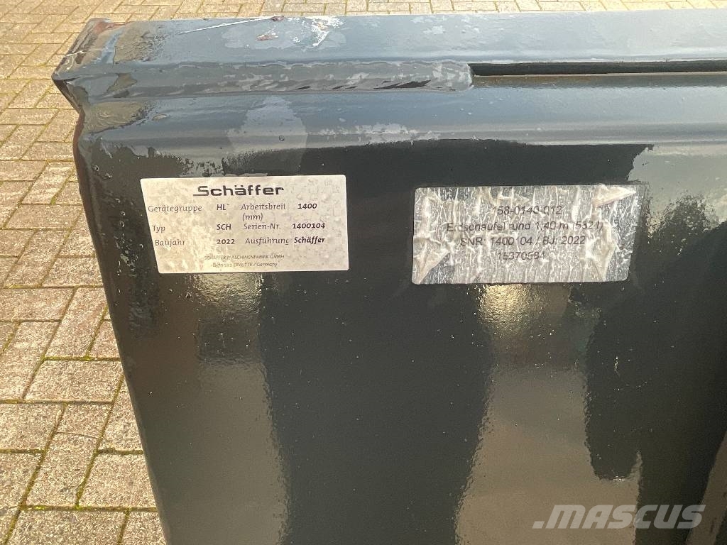 Schäffer Erdschaufel Hoflader Schaufel Radlader Ковши