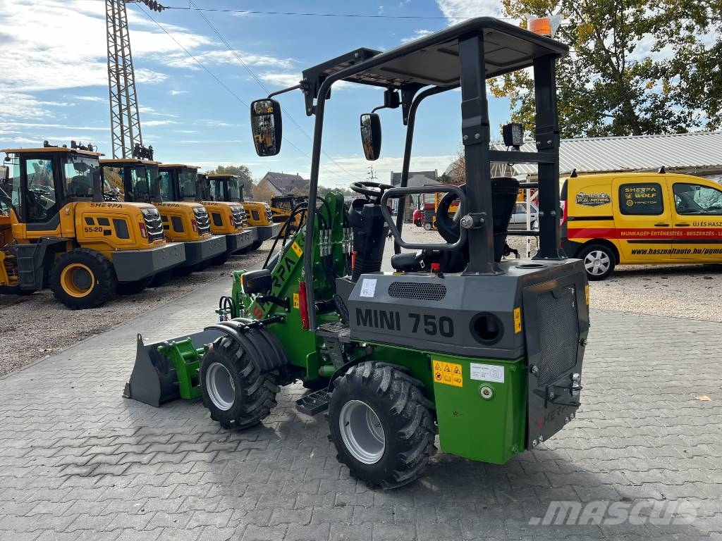 Sherpa Mini 750 homlokrakodó Perkins motorral Mini utovarivači