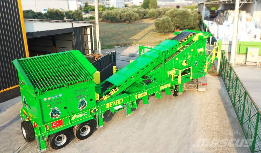 Fabo ME 2050 SERIES INSTALLATION DE CRIBLAGE DE SABLE Mobiele zeefinstallaties