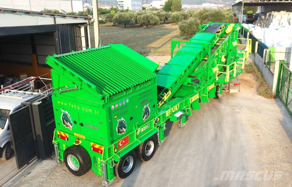 Fabo ME 2050 SERIES INSTALLATION DE CRIBLAGE DE SABLE Mobiele zeefinstallaties
