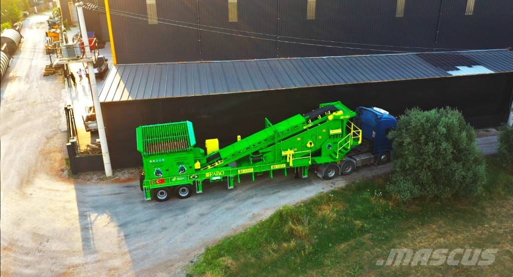 Fabo ME 2050 SERIES INSTALLATION DE CRIBLAGE DE SABLE Mobiele zeefinstallaties