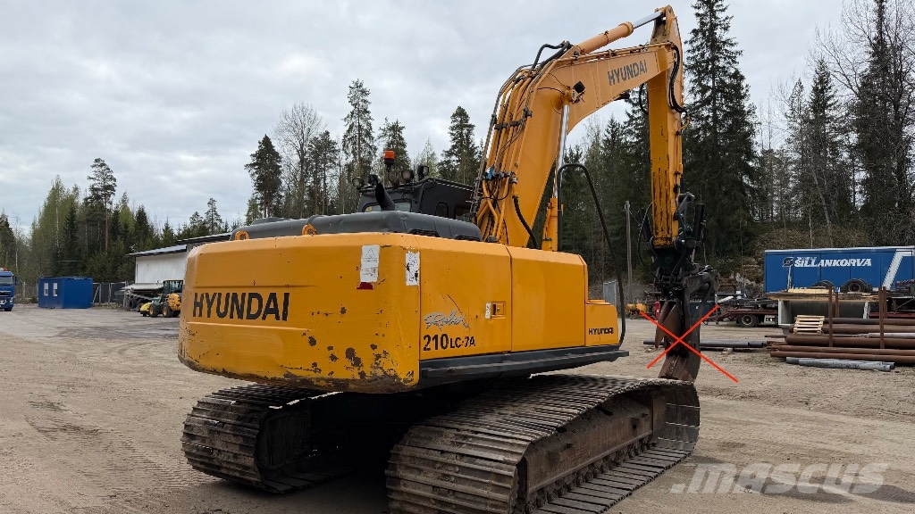 Hyundai Robex 210 LC-7 A Bageri guseničari