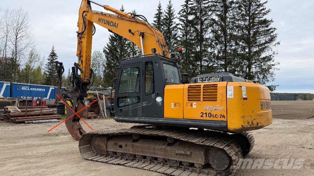 Hyundai Robex 210 LC-7 A Bageri guseničari
