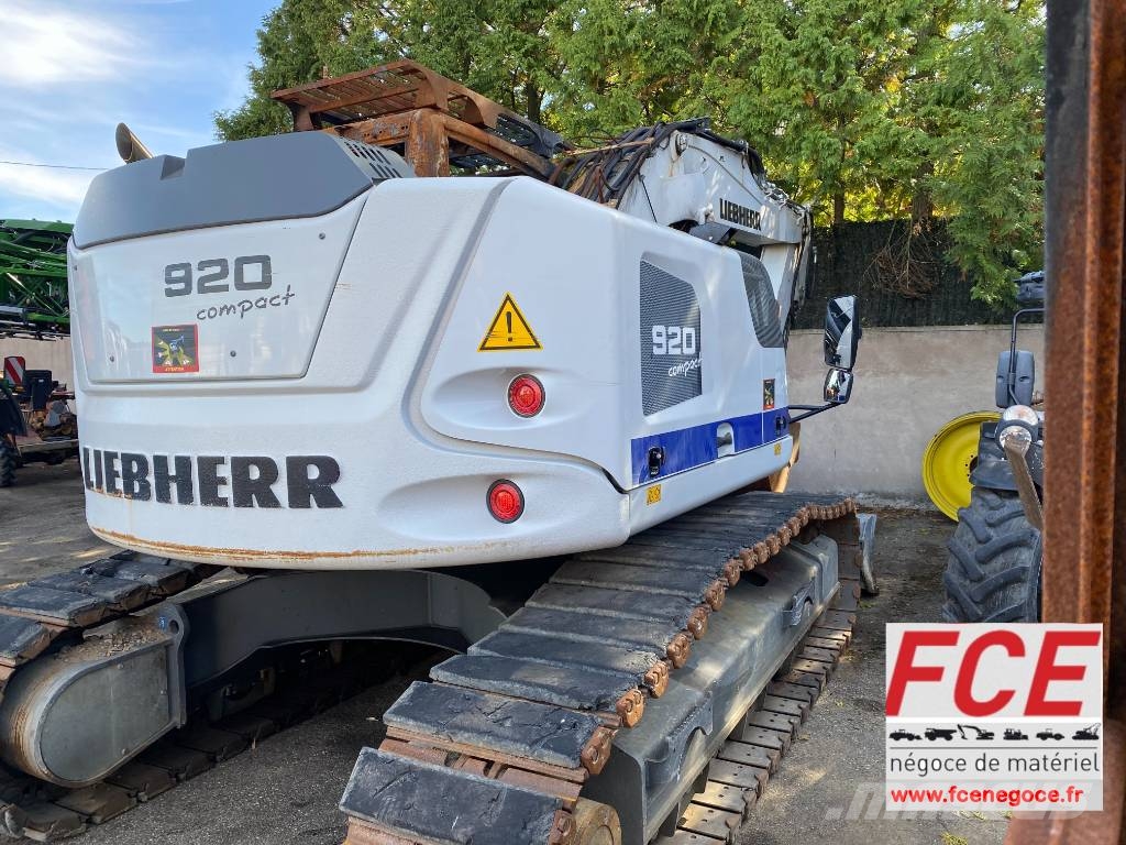 Liebherr R920 COMPACT LC / Certificat CE endommagée Crawler excavators