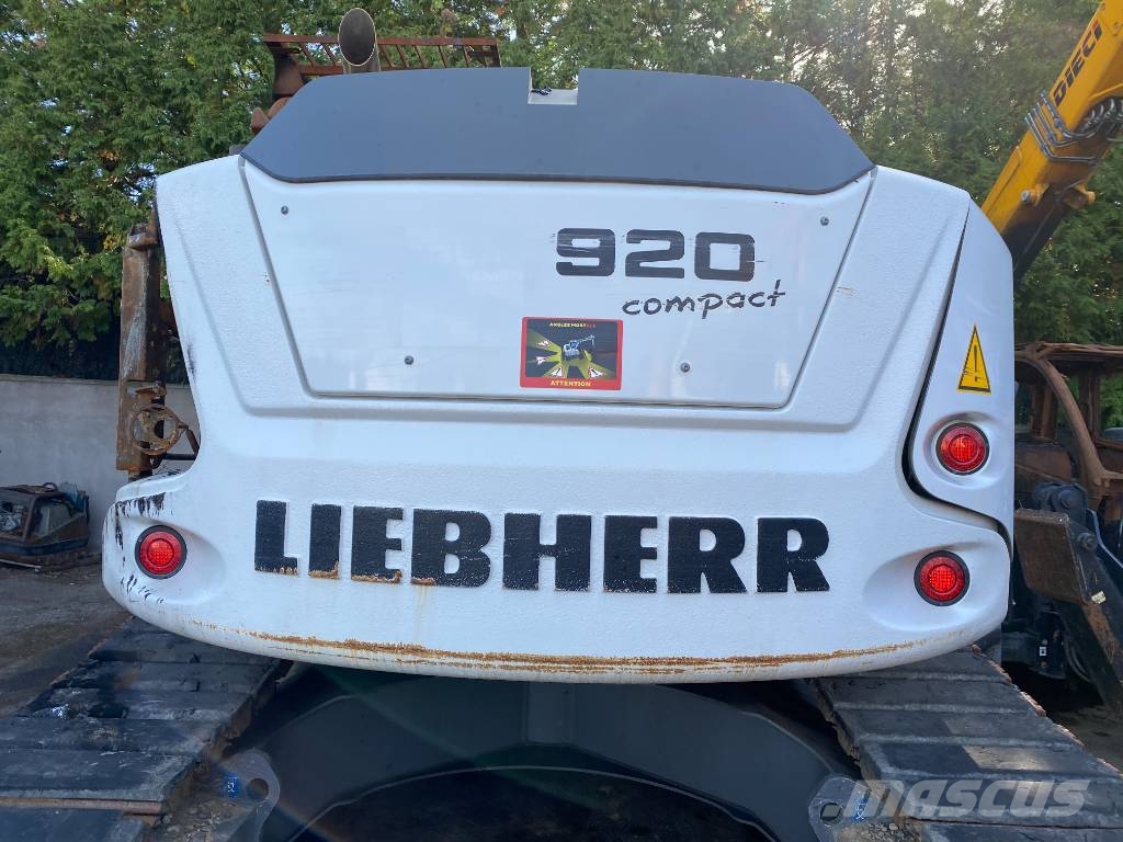 Liebherr R920 COMPACT LC / Certificat CE endommagée Bandgrävare