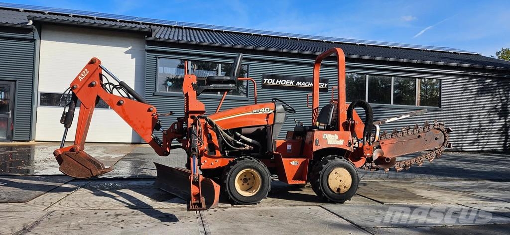 Ditch Witch RT 40 sleuven graafmachine Freze za kopanje jarkov Trenčerji