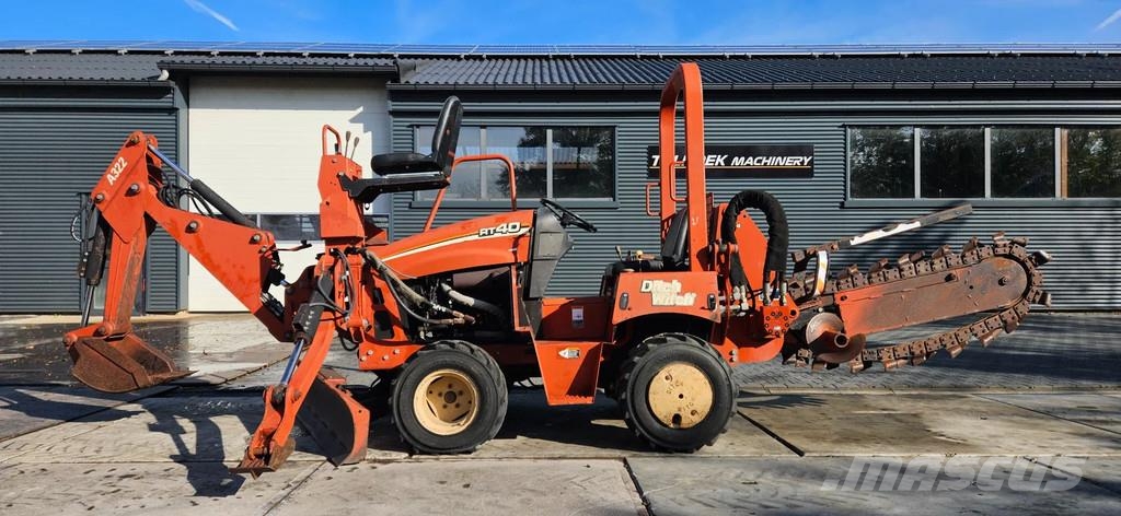 Ditch Witch RT 40 sleuven graafmachine Freze za kopanje jarkov Trenčerji