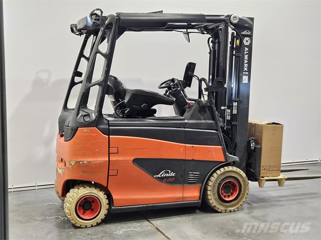 Linde E20 Elektriskie autoiekrāvēji