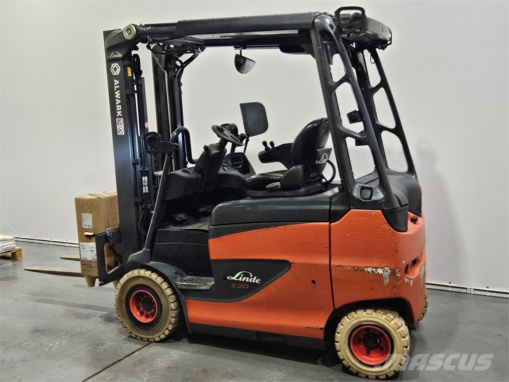 Linde E20 Elektriskie autoiekrāvēji