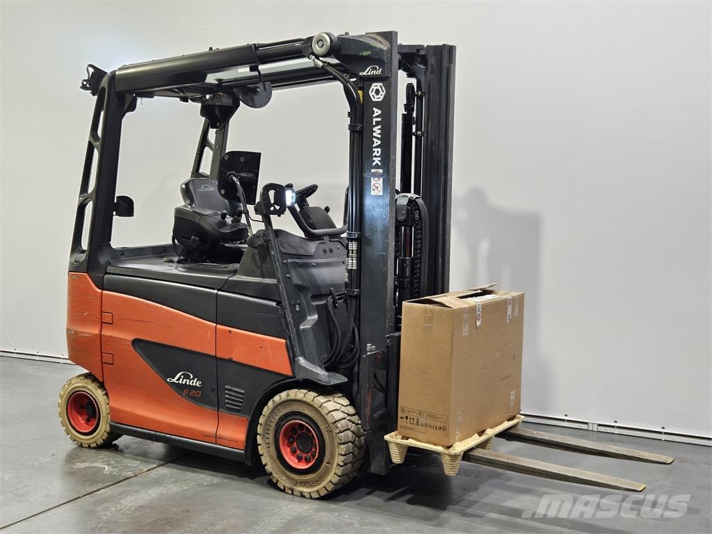 Linde E20 Elektriskie autoiekrāvēji