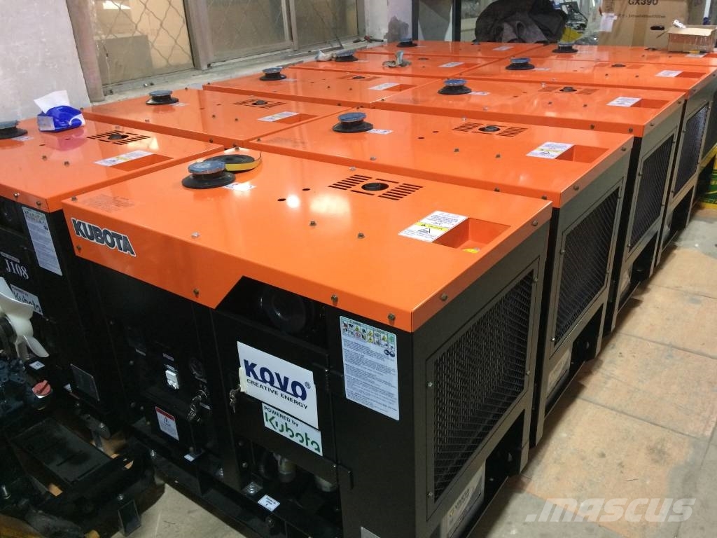 Kubota powered diesel generator set J320 Naftové generátory