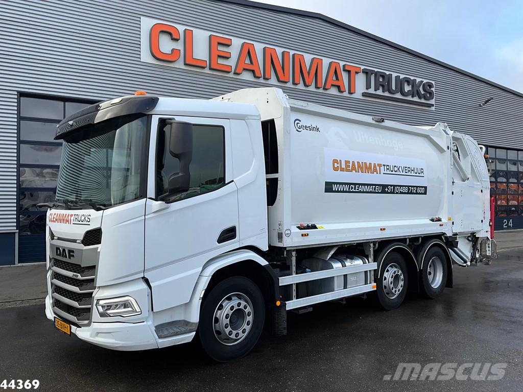 DAF FAG XD 340 Euro 6 Geesink 20m³ 폐기물 수거 트럭