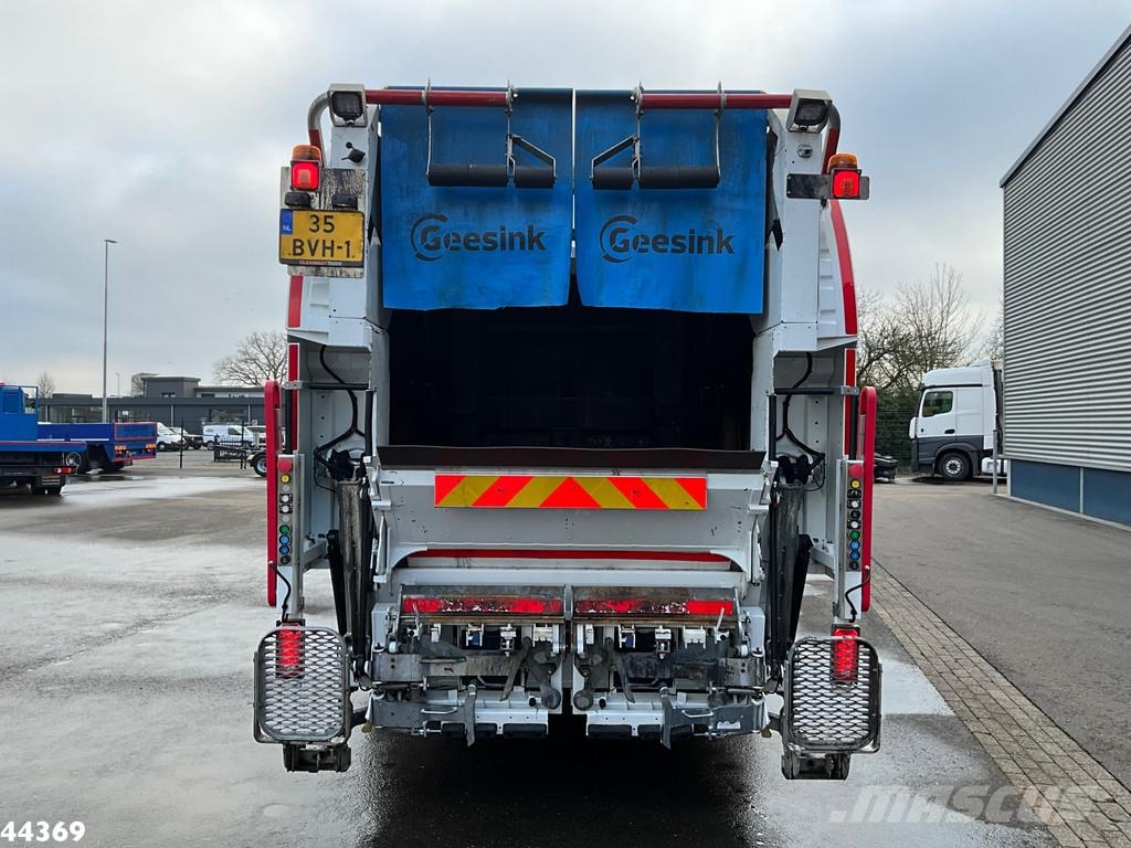 DAF FAG XD 340 Euro 6 Geesink 20m³ 폐기물 수거 트럭