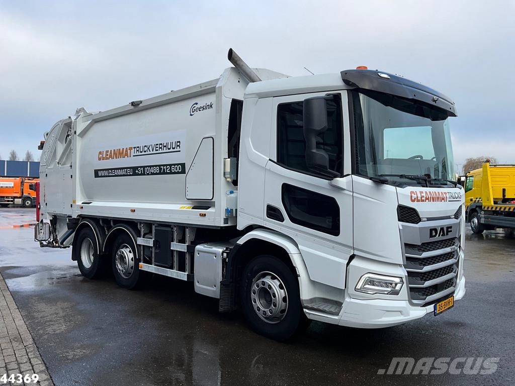 DAF FAG XD 340 Euro 6 Geesink 20m³ 폐기물 수거 트럭