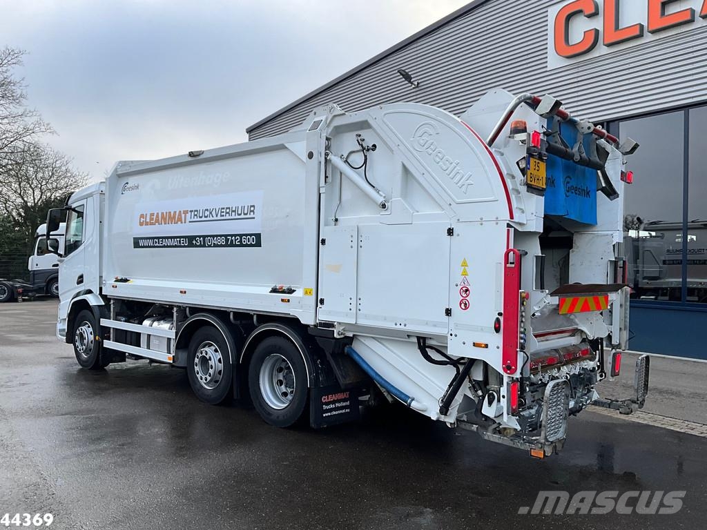 DAF FAG XD 340 Euro 6 Geesink 20m³ 폐기물 수거 트럭