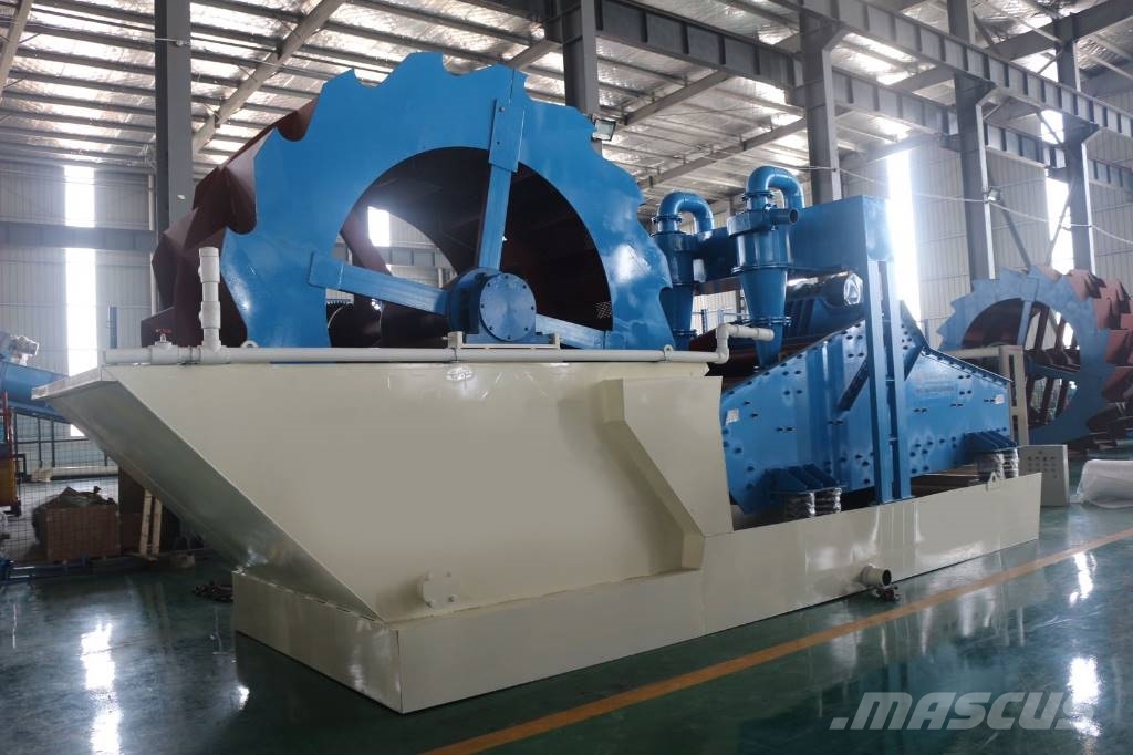 Kinglink KL26-55 big capacity sand washing plant قطع غيار المخلفات / إعادة التدوير والمحاجر