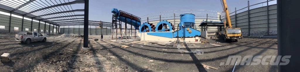 Kinglink KL26-55 big capacity sand washing plant قطع غيار المخلفات / إعادة التدوير والمحاجر