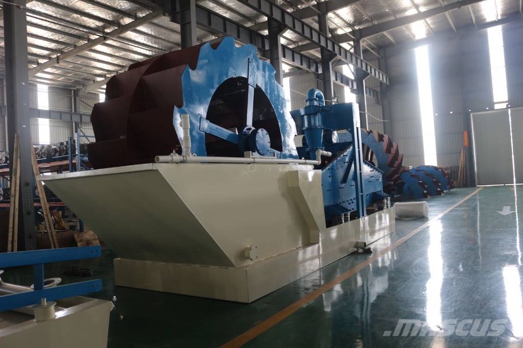 Kinglink KL26-55 big capacity sand washing plant قطع غيار المخلفات / إعادة التدوير والمحاجر
