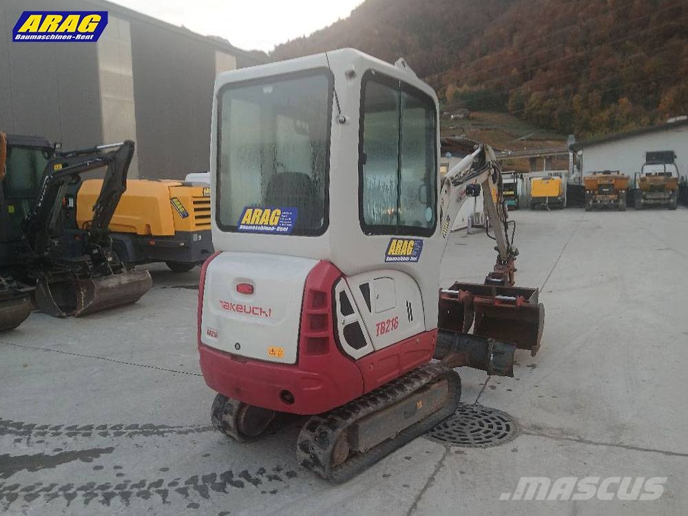 Takeuchi TB 216 Miniescavadeiras < 7t (Mini escavadeiras)