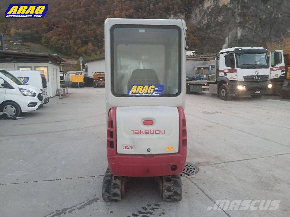 Takeuchi TB 216 Miniescavadeiras < 7t (Mini escavadeiras)