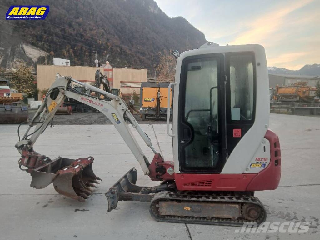 Takeuchi TB 216 Miniescavadeiras < 7t (Mini escavadeiras)